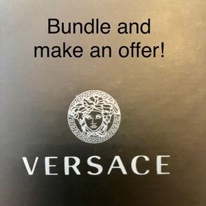 Bundle VERSACE packaging and make an offer!